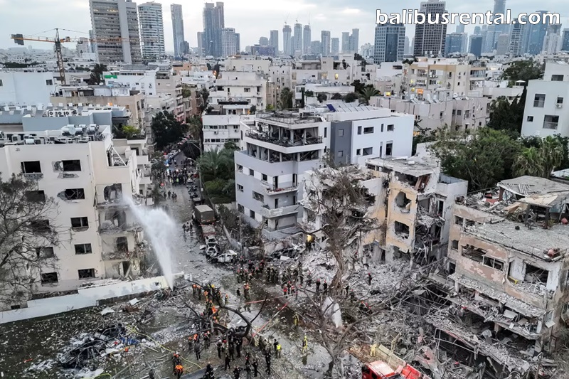 Israel and Iran continued exchanging military strikes for a fifth consecutive