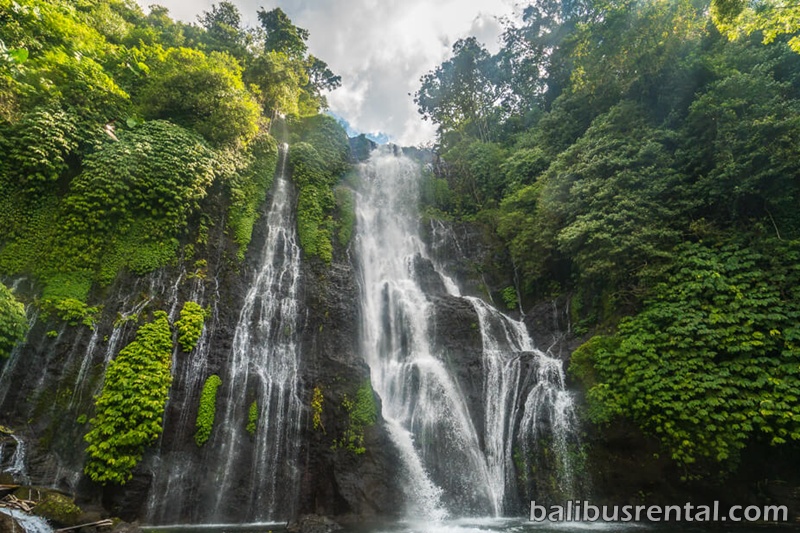 Banyu Mala Waterfall Bali, the beautiful Banyumala Twin Waterfalls in North Bali