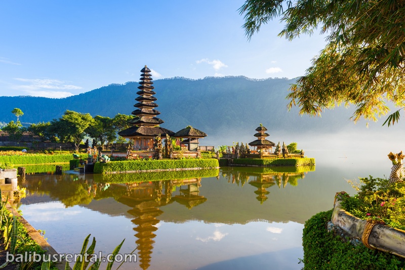 Bedugul provides a peaceful atmosphere for sightseeing