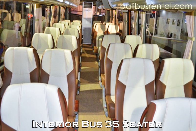 Interior Bus 35 Seater Bali