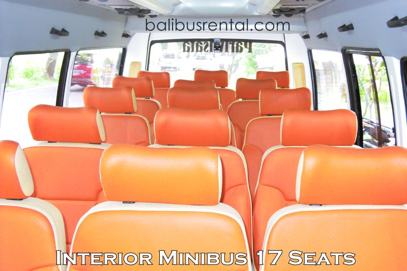 Interior Mini Bus Rental Bali