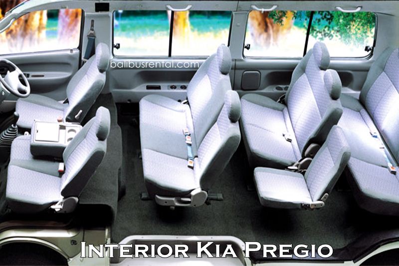Interior Kia Pregio 10 Seater